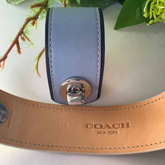 ❤️❤️❤️Coach blue leather bracelet ❤️❤️❤️ - Picture 6 of 9